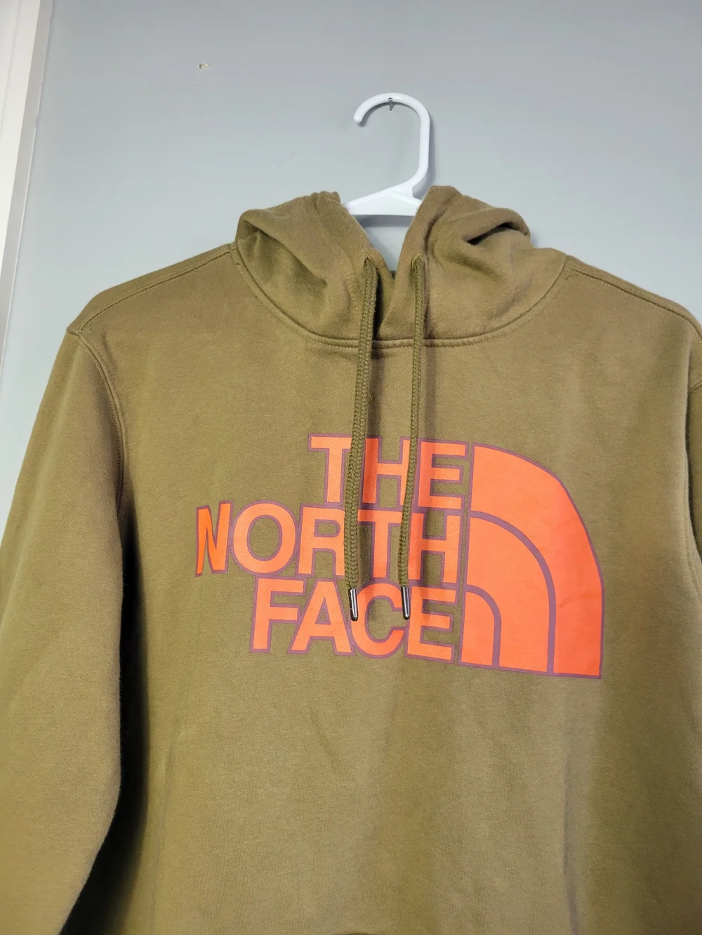The North Face Men's Olive Green Logo Hoodie
